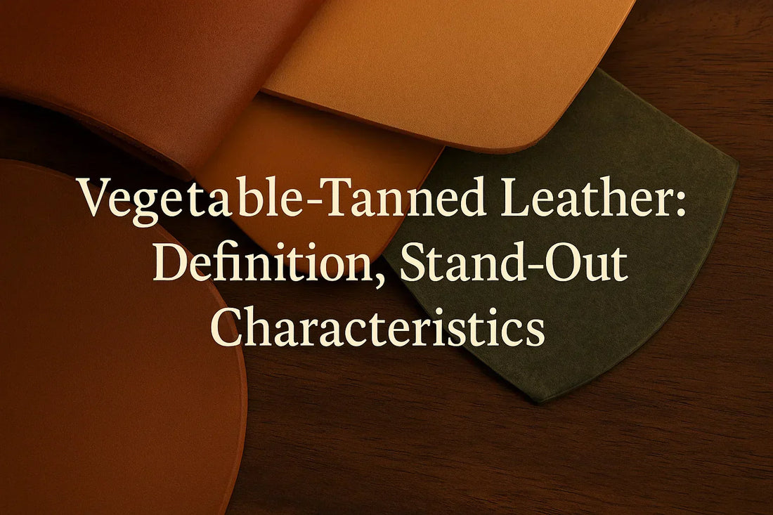 Vegetable-Tanned Leather (Veg-Tan): Definition, Stand-Out Characteristics, and Iconic Leathers