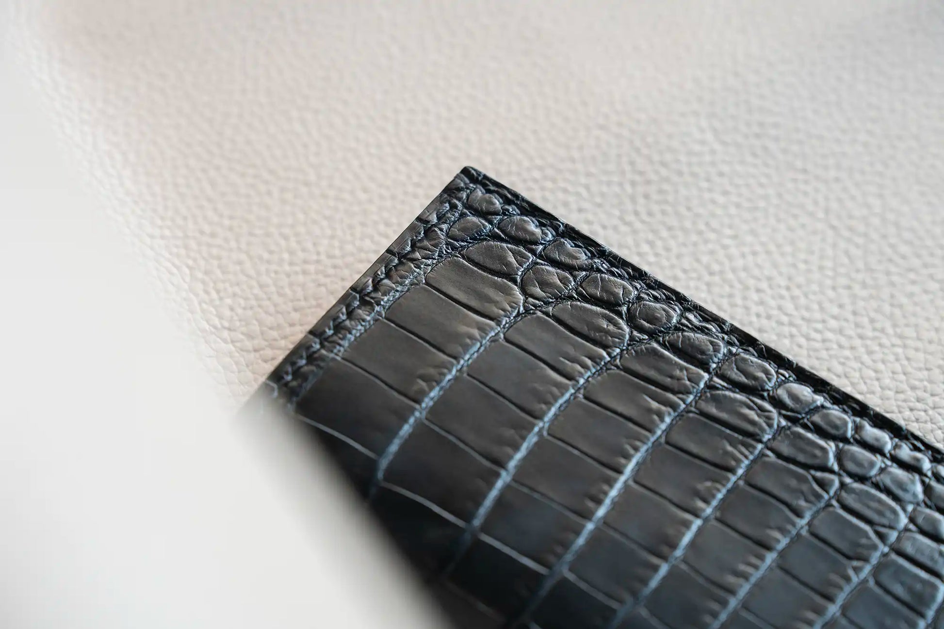 Crocodile long wallet
