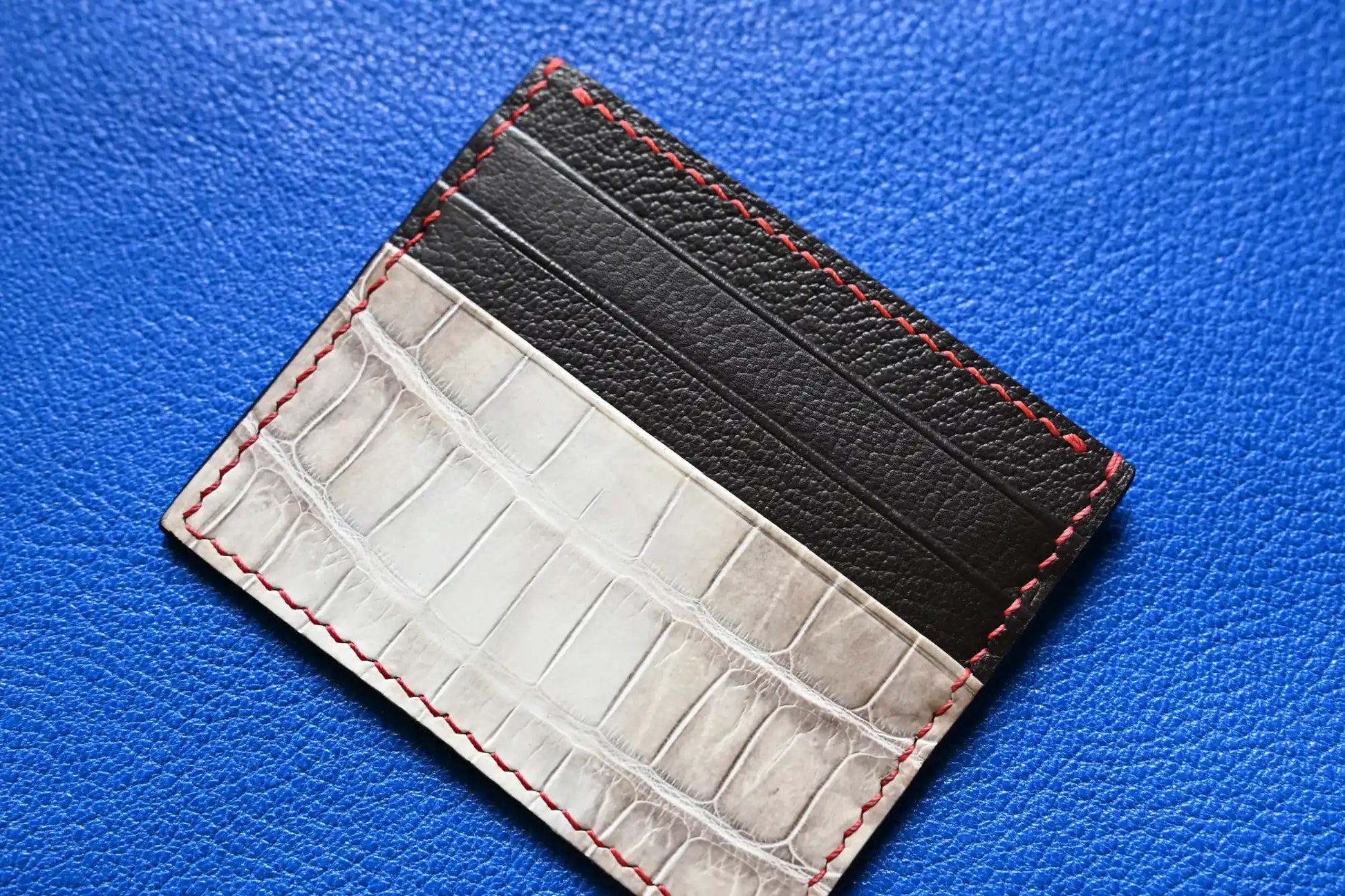 Crocodile Leather card holder