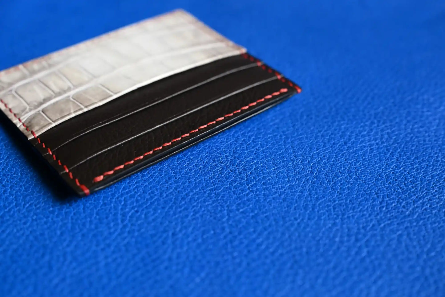 Crocodile Leather card holder