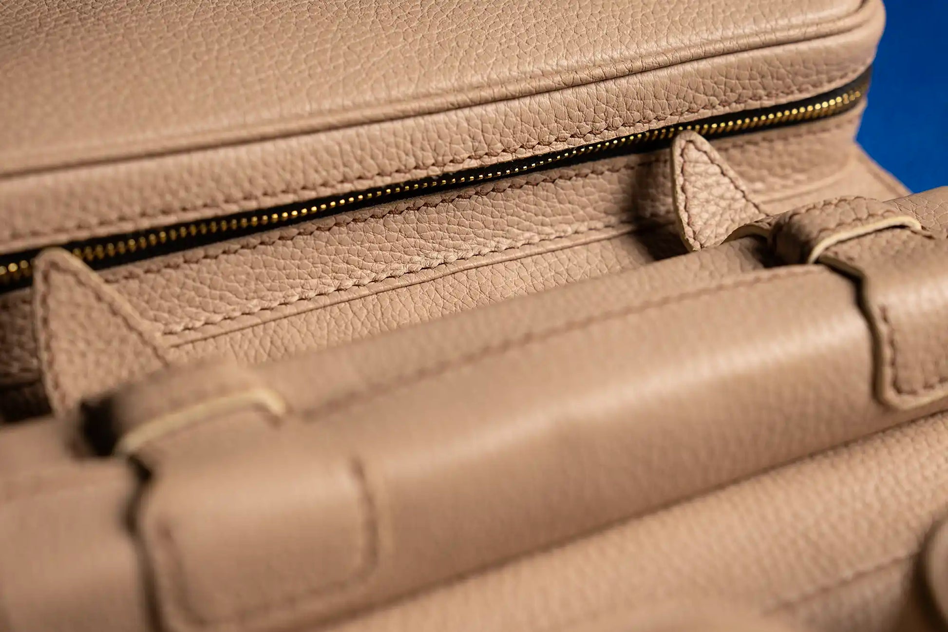 Leather Travel Toiletry Bag