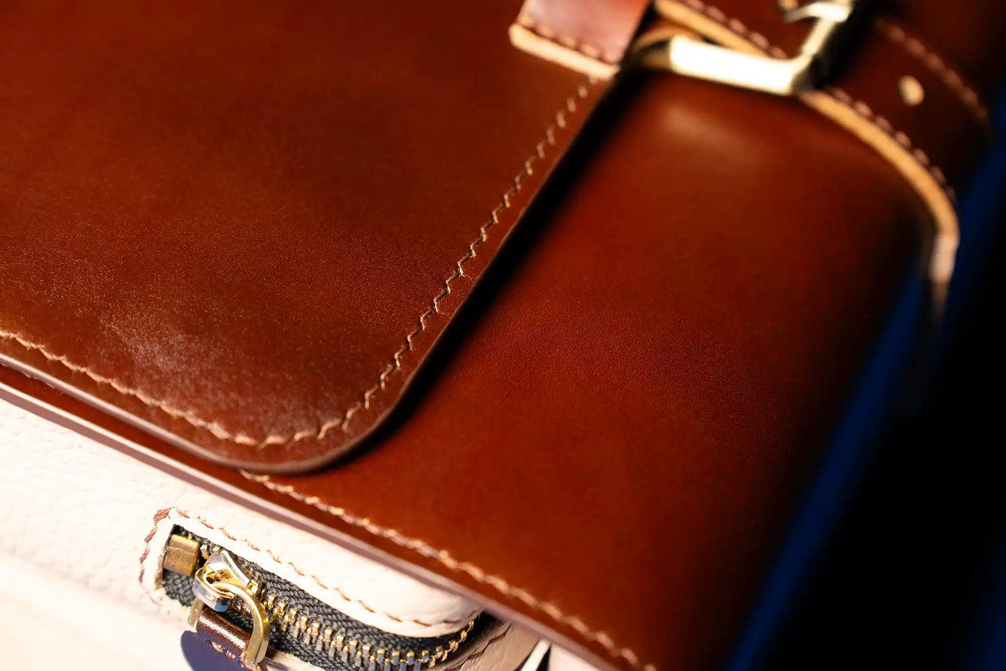 Leather Travel Toiletry Bag