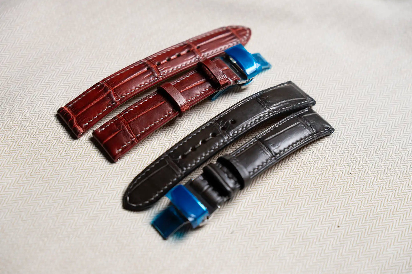 Alligator Leather watch strap