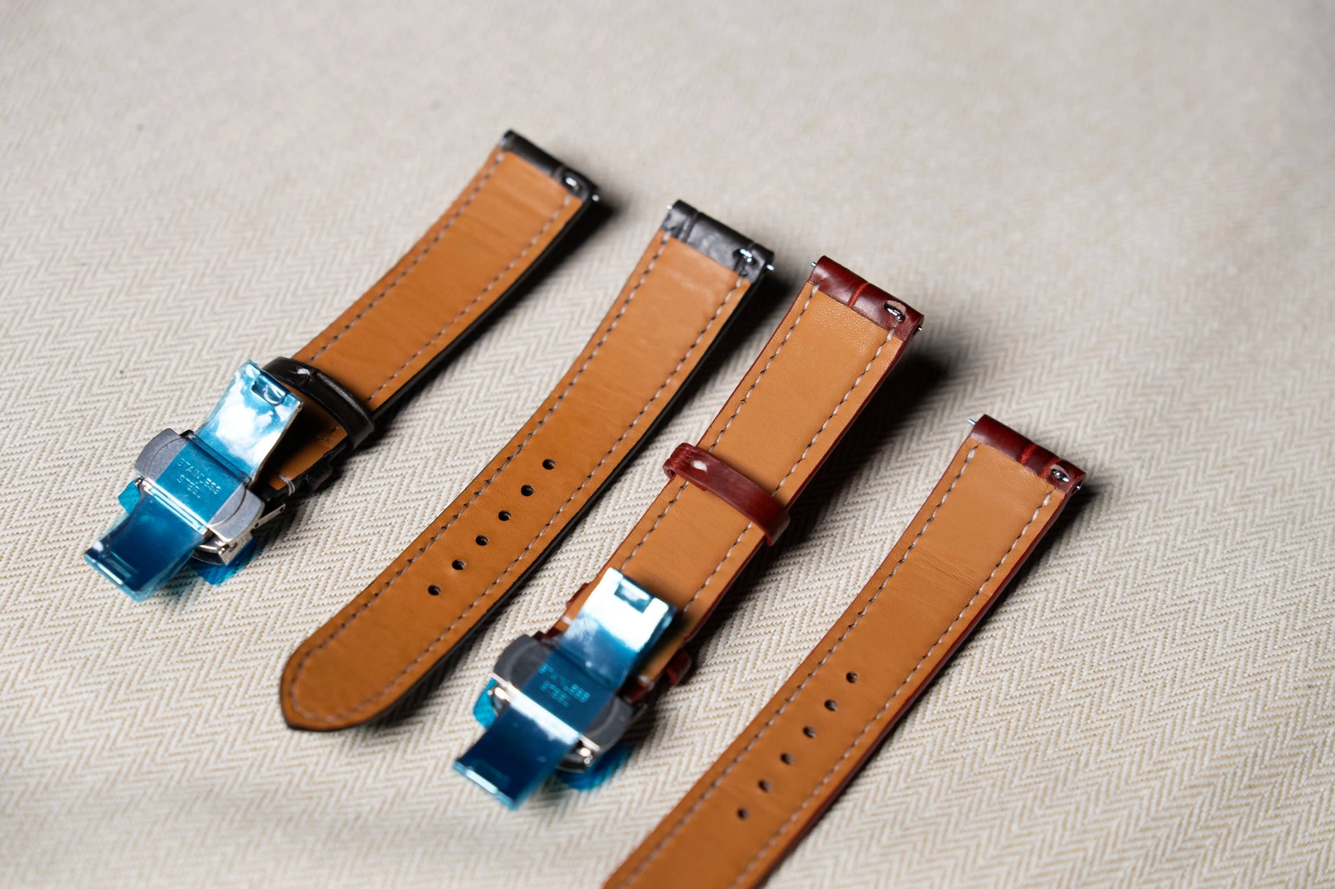 Alligator Leather watch strap