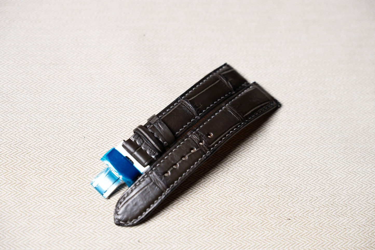 Alligator Leather watch strap