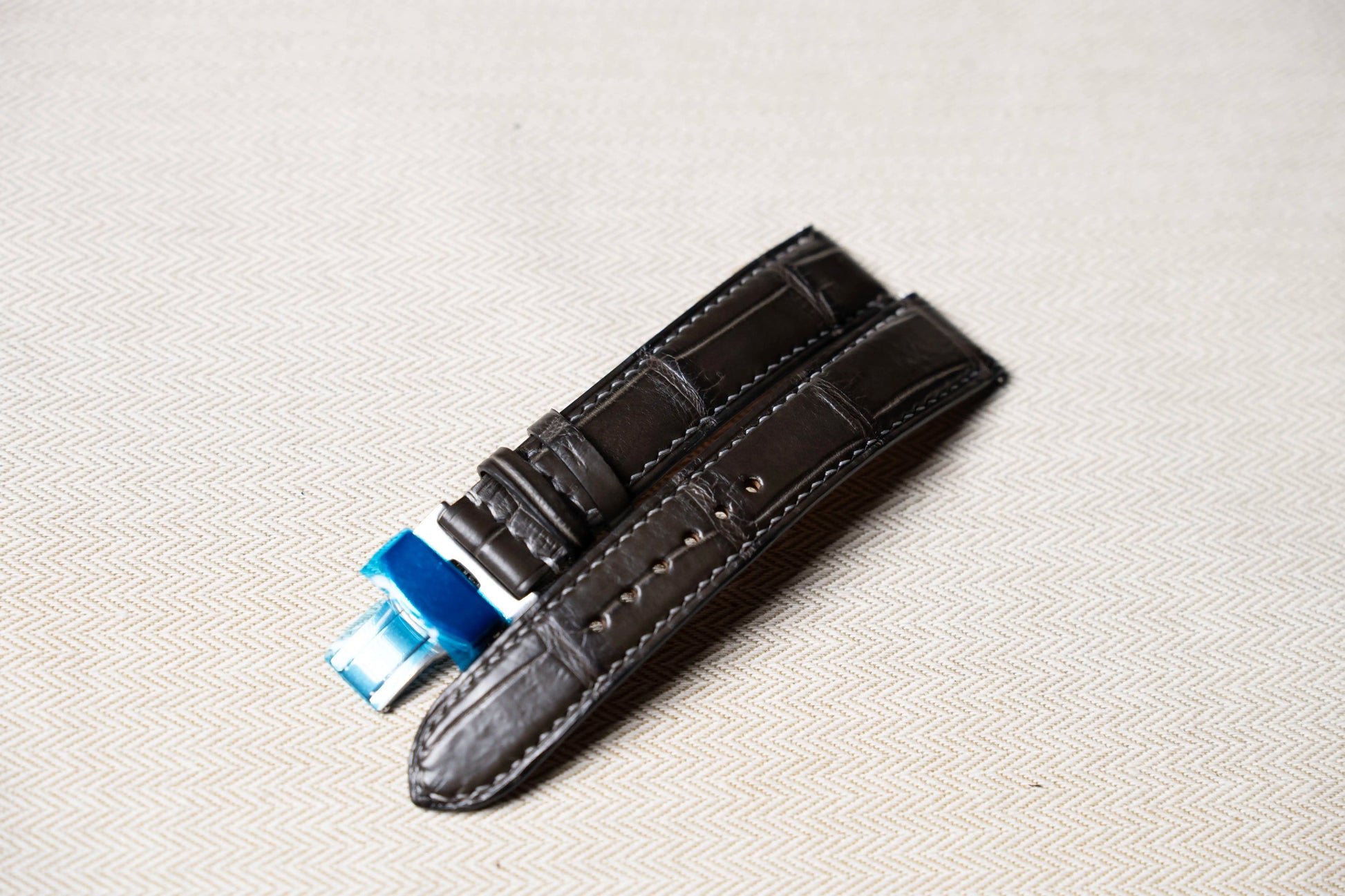 Alligator Leather watch strap