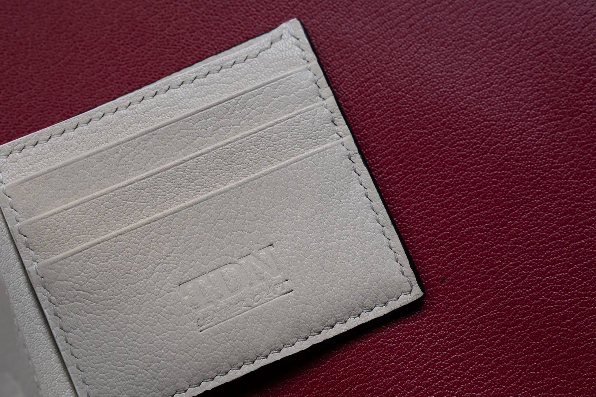 Handmade shark leather bifold wallet