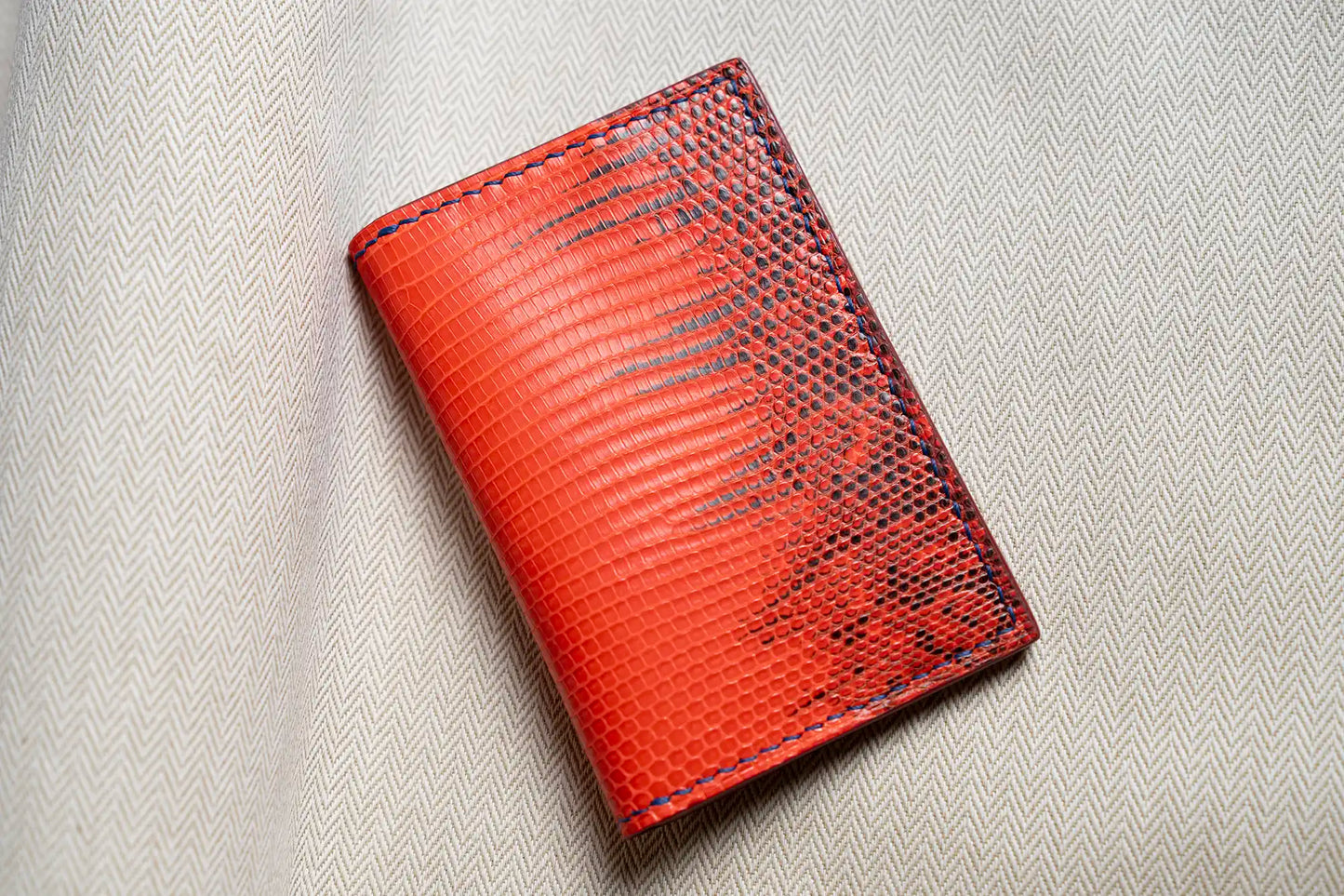 variant-lizard | Handmade lizard leather pocket organizer