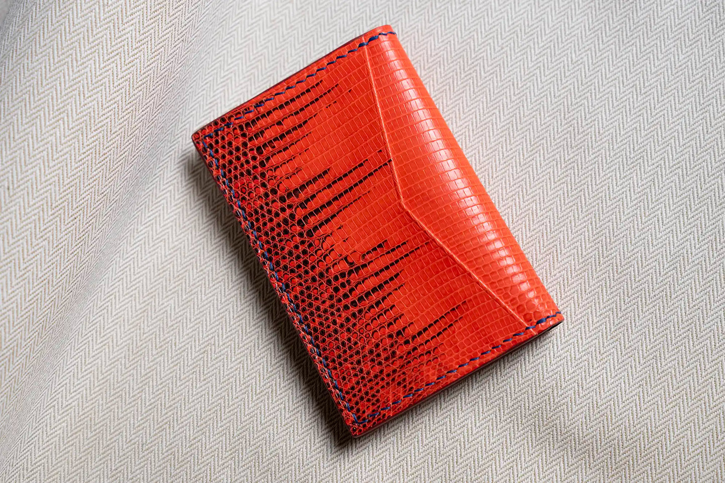 variant-lizard | Handmade lizard leather pocket organizer