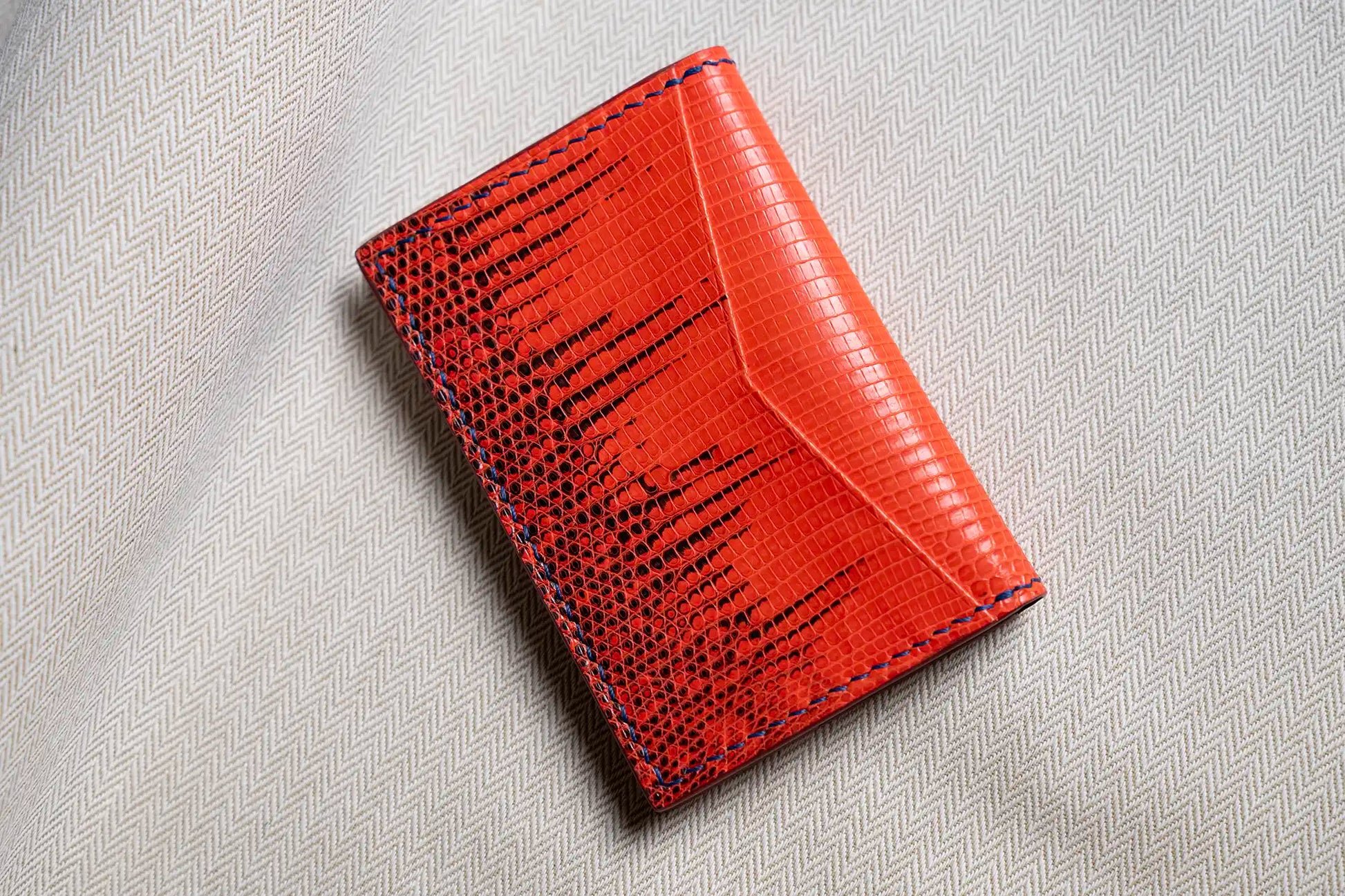 variant-lizard | Handmade lizard leather pocket organizer