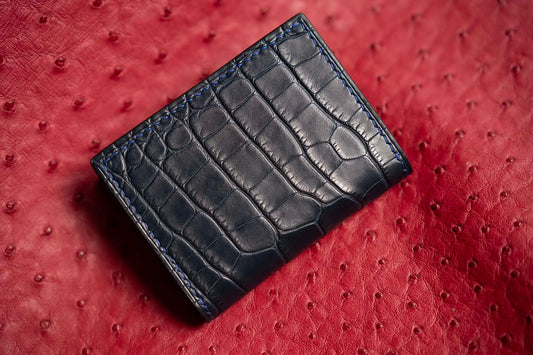 variant-gator | Alligator leather card wallet